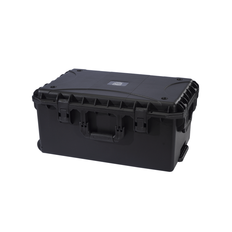 Maleta rígida espaciosa con ruedas para cámara y equipo cinematográfico para fotografía
