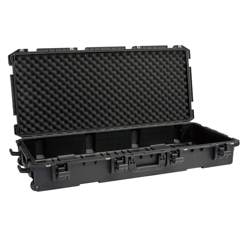 Estuche largo protector portátil apilable impermeable para pistola de rifle