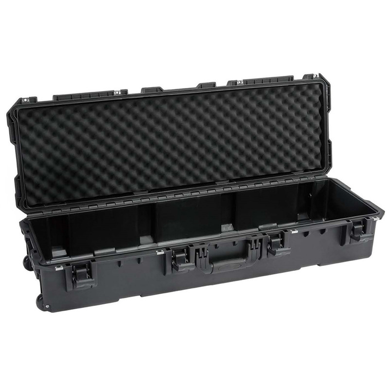 Amplias tablas de surf ajustables, cañas de pescar, estuche largo con bisagras