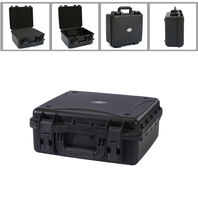 Estuche de transporte mediano, duradero, resistente al agua, acolchado, a prueba de golpes