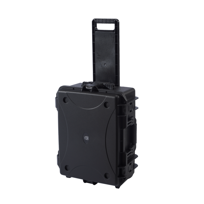 Caja plástica de la carretilla del ABS de la línea aérea de la cerradura de TSA del transporte de Hardside