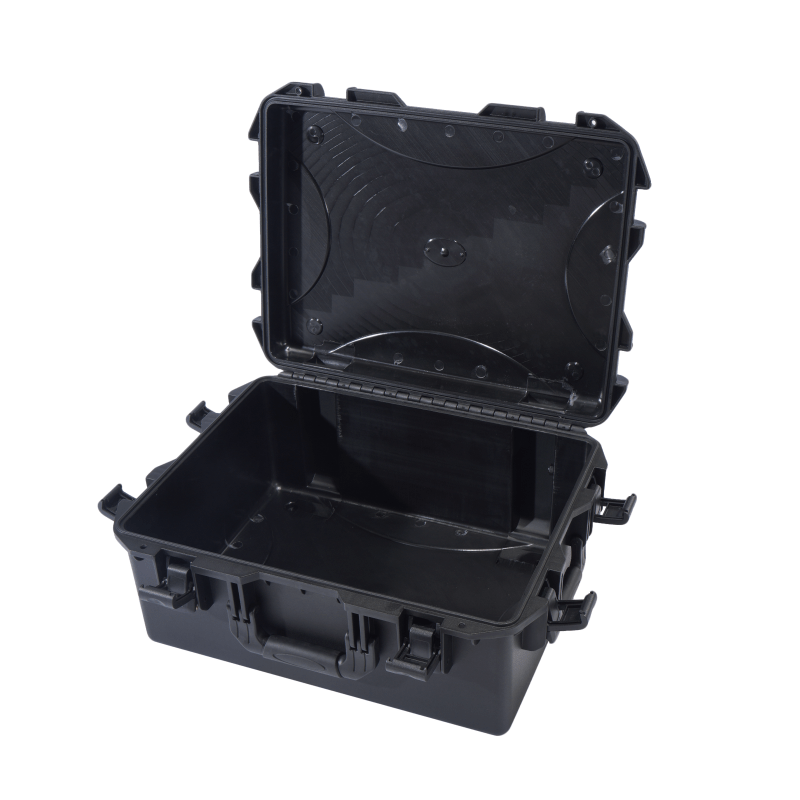 Estuche de transporte grande para viaje de cámara de polipropileno y plástico duro