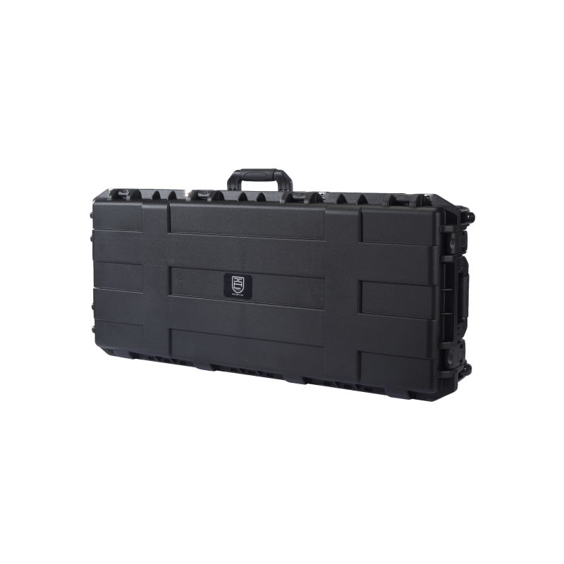 Estuche largo protector portátil apilable impermeable para pistola de rifle