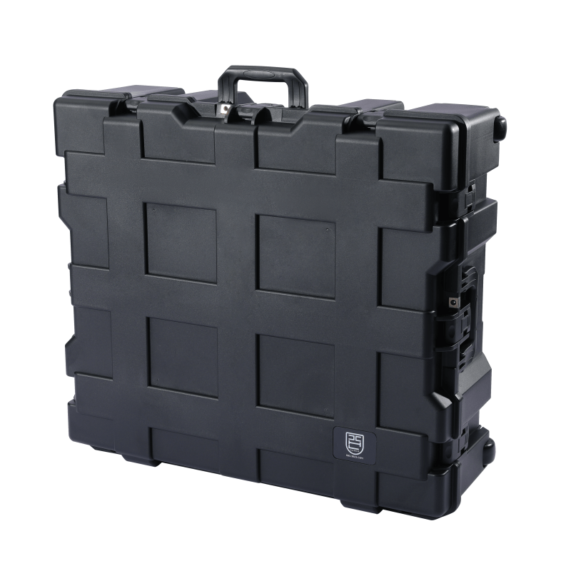 Estuche de transporte grande para viaje de fotografía de polipropileno de plástico duro