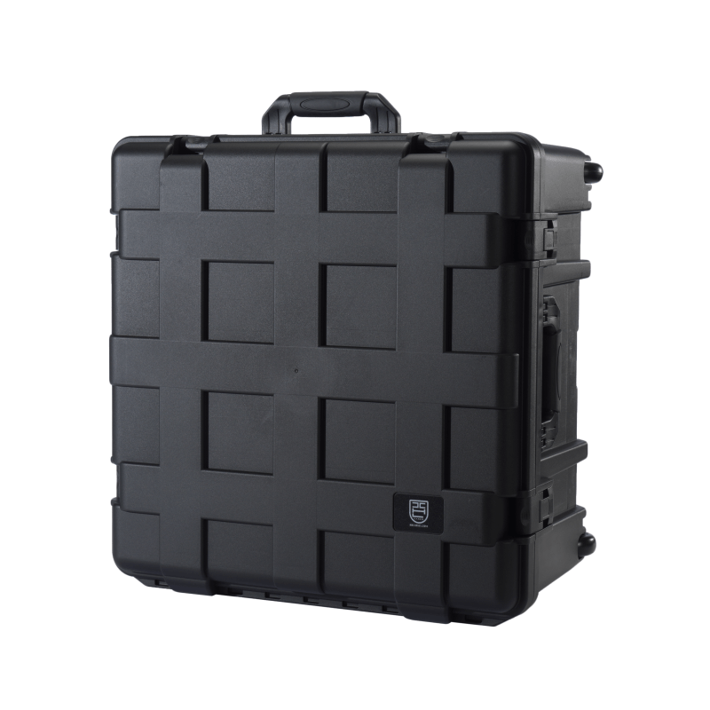 Maleta rígida espaciosa con ruedas para viaje para equipos de fotografía y cine