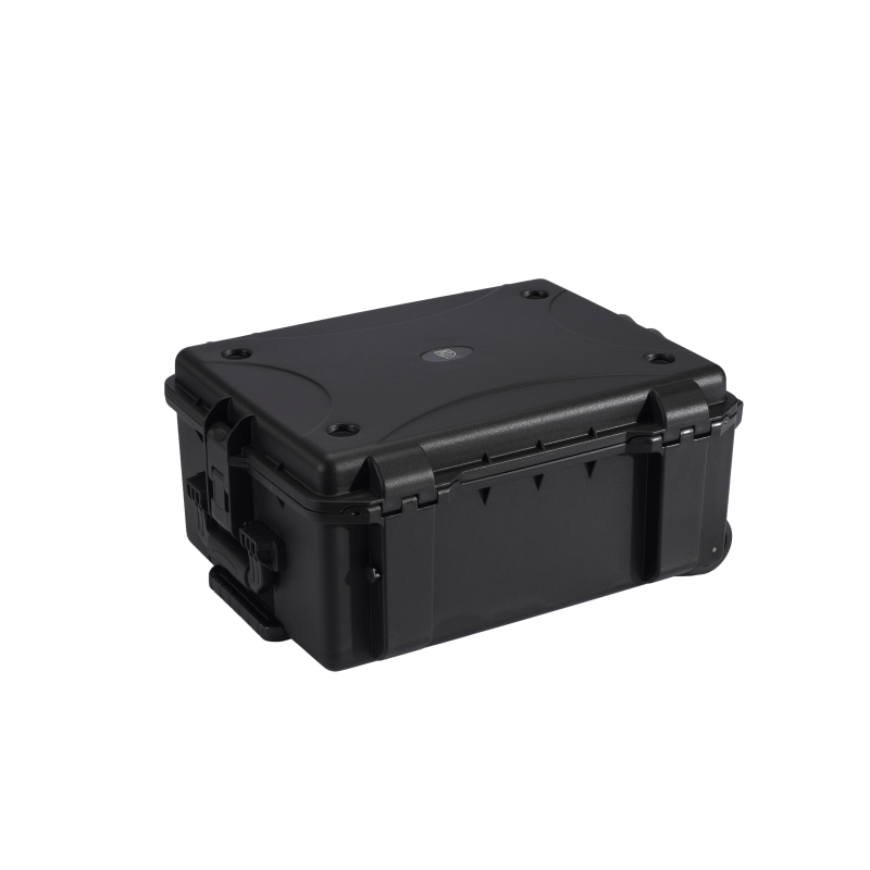 Caja plástica de la carretilla del ABS de la línea aérea de la cerradura de TSA del transporte de Hardside