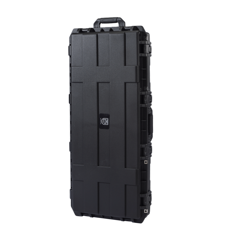 Estuche largo protector portátil apilable impermeable para pistola de rifle