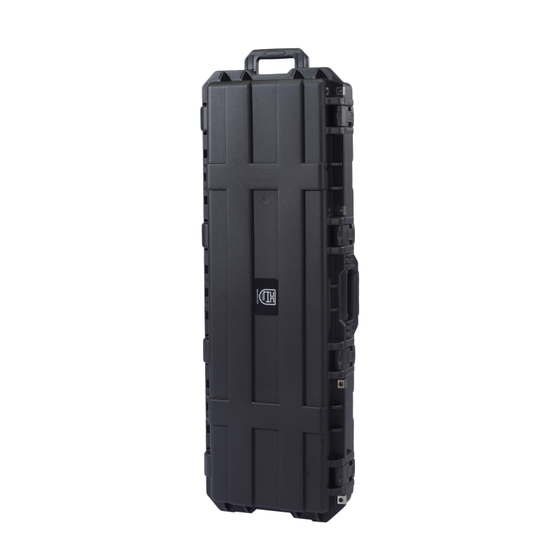 Amplias tablas de surf ajustables, cañas de pescar, estuche largo con bisagras