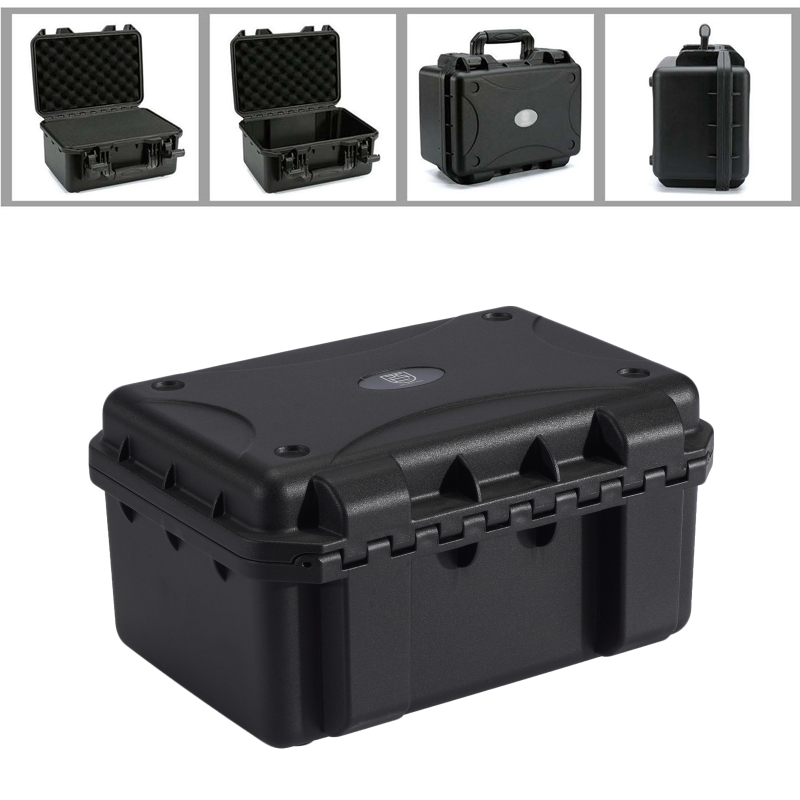 Estuche de transporte mediano, espacioso, resistente al agua y resistente al agua IP67