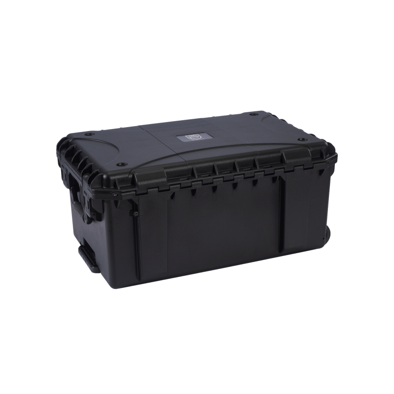 Maleta rígida espaciosa con ruedas para cámara y equipo cinematográfico para fotografía