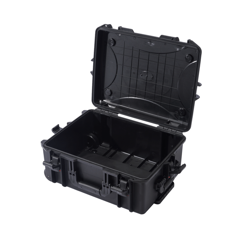 Caja plástica de la carretilla del ABS de la línea aérea de la cerradura de TSA del transporte de Hardside