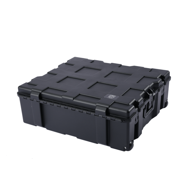 Estuche de transporte grande para viaje de fotografía de polipropileno de plástico duro