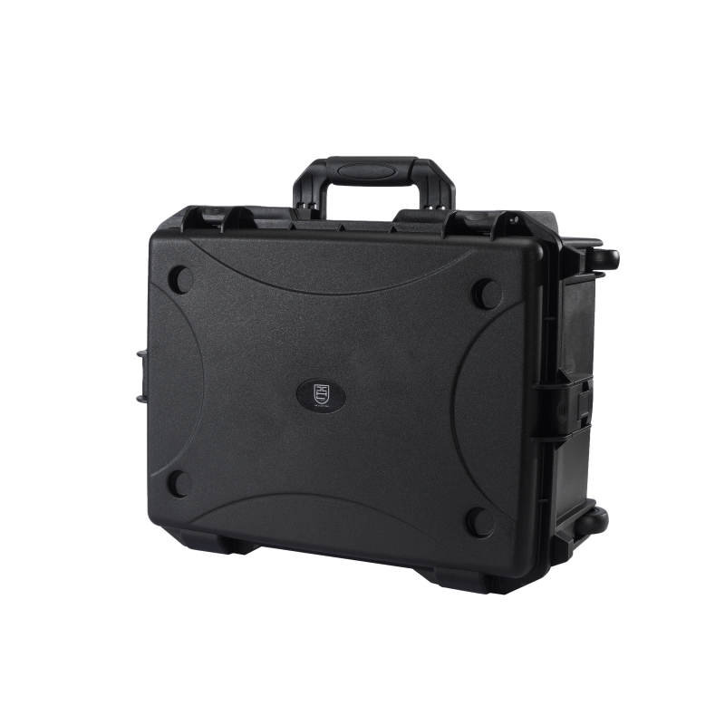 Caja plástica de la carretilla del ABS de la línea aérea de la cerradura de TSA del transporte de Hardside