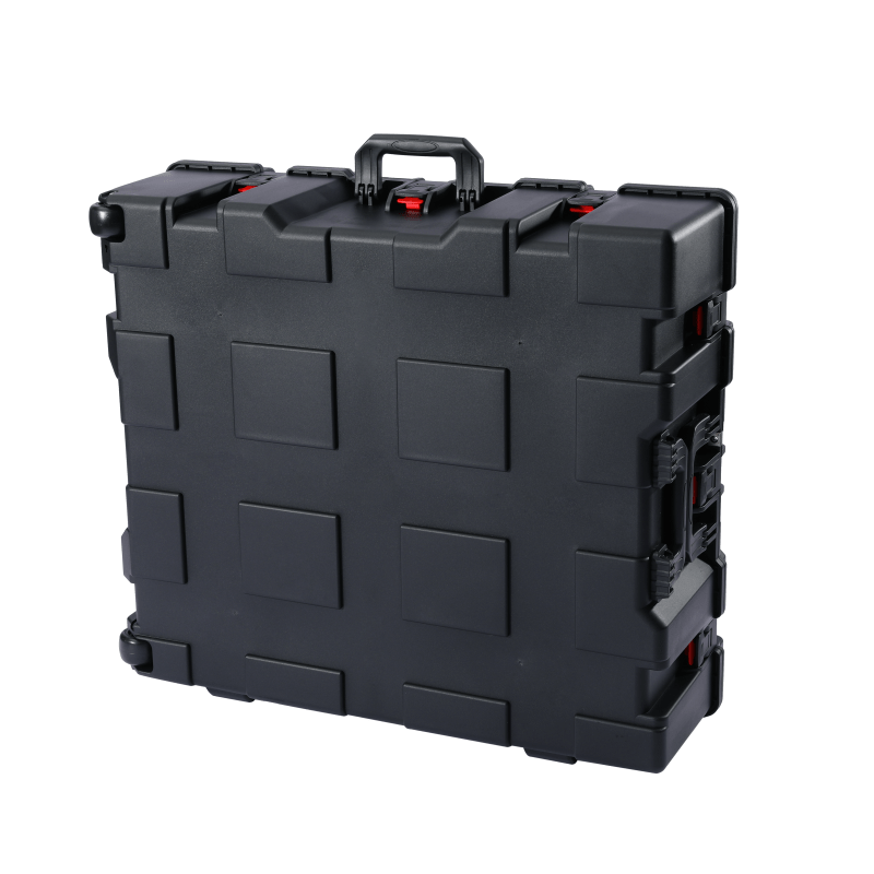 Estuche de transporte grande para viaje de fotografía de polipropileno de plástico duro